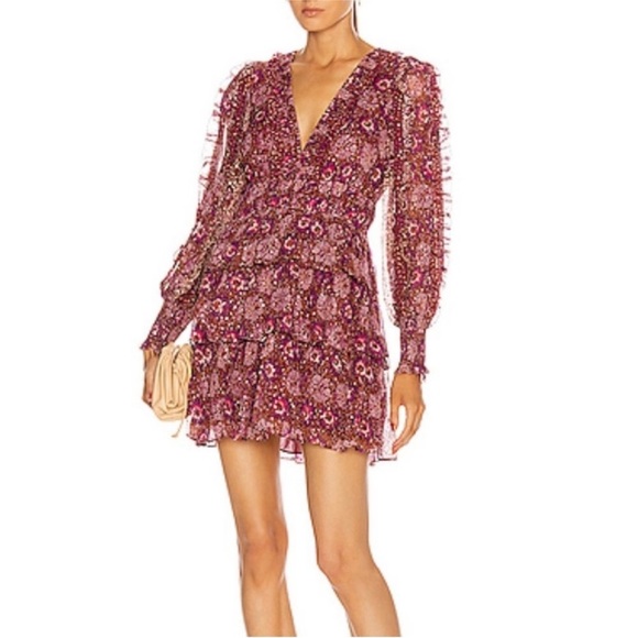 Ulla Johnson silk mini dress NWT - Picture 2 of 5